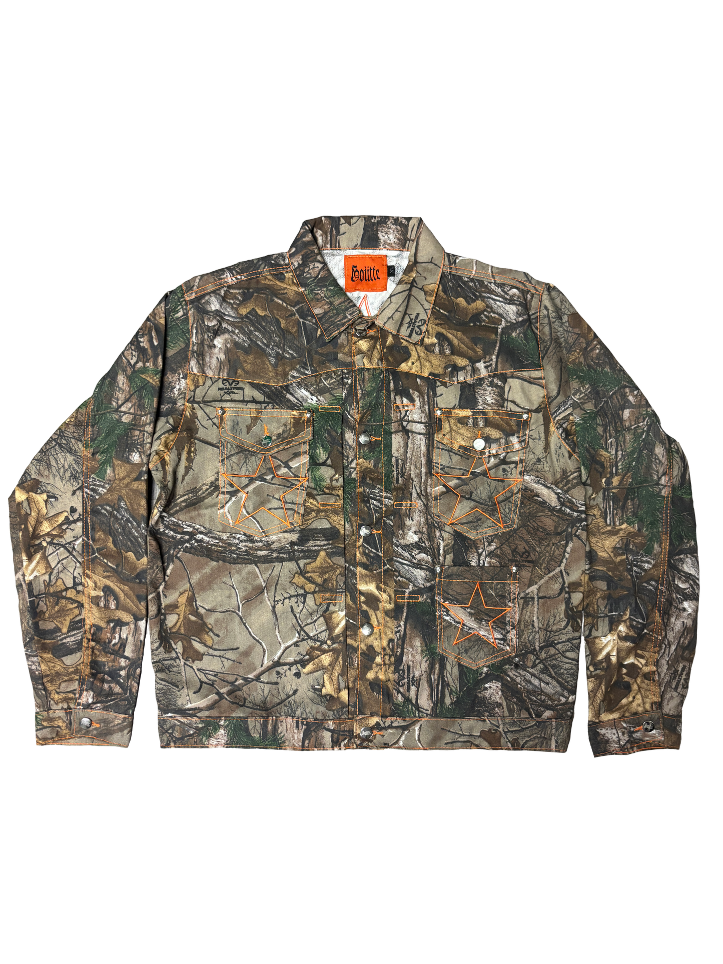 Camo Denim Jacket